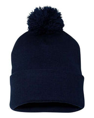 Sportsman - Pom-Pom 12" Knit Beanie - SP15