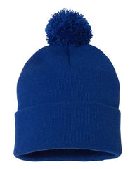 Sportsman - Pom-Pom 12" Knit Beanie - SP15