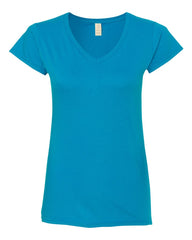 Gildan - Softstyle Womens V-Neck T-Shirt - 64V00L