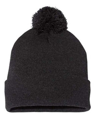 Sportsman - Pom-Pom 12" Knit Beanie - SP15