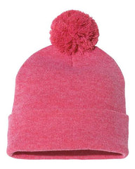 Sportsman - Pom-Pom 12" Knit Beanie - SP15