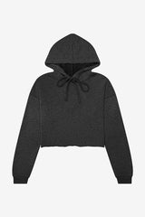 Bella + Canvas Ladies Crop Fleece Hoodie Sweatshirt