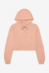 Bella + Canvas Ladies Crop Fleece Hoodie Sweatshirt