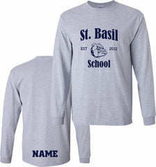 St Basil School Ultra Cotton Long Sleeve Shirt