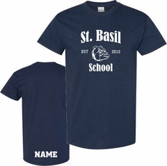 St Basil School Ultra Cotton Short Sleeve T-Shirt