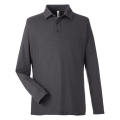 Core 365 Mens Fusion ChromaSoft™ Long Sleeve Pique Polo