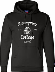 Assumption College Champion Hooded Sweatshirt