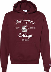 Assumption College Champion Hooded Sweatshirt