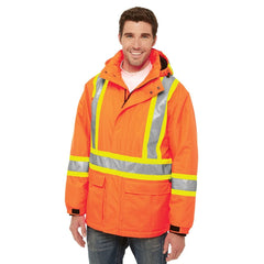 Armour - Hi-Vis Insulated Polyester Canvas Workwear Parka