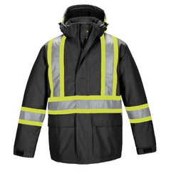 Armour - Hi-Vis Insulated Polyester Canvas Workwear Parka