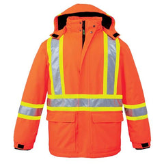 Armour - Hi-Vis Insulated Polyester Canvas Workwear Parka