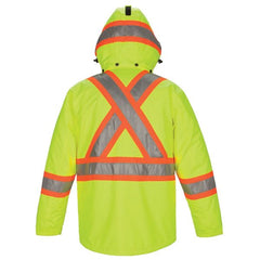 Armour - Hi-Vis Insulated Polyester Canvas Workwear Parka