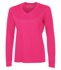 ATC - Pro Team Long Sleeve V Neck Ladies Tee L3520LS