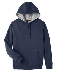 Harriton Mens ClimaBlocâ„¢ Lined Heavyweight Hooded Sweatshirt
