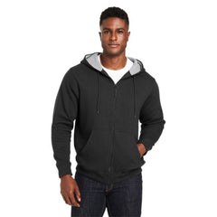 Harriton Mens ClimaBlocâ„¢ Lined Heavyweight Hooded Sweatshirt
