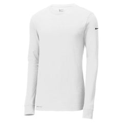 NIKE® Dri-Fit Cotton/Poly Long Sleeve Tee