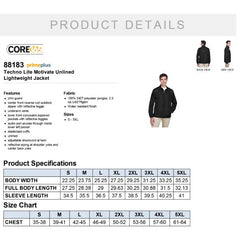 Assumption College Unlined Lightweight Jacket