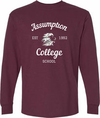 Assumption College Ultra Cotton Long Sleeve Shirt