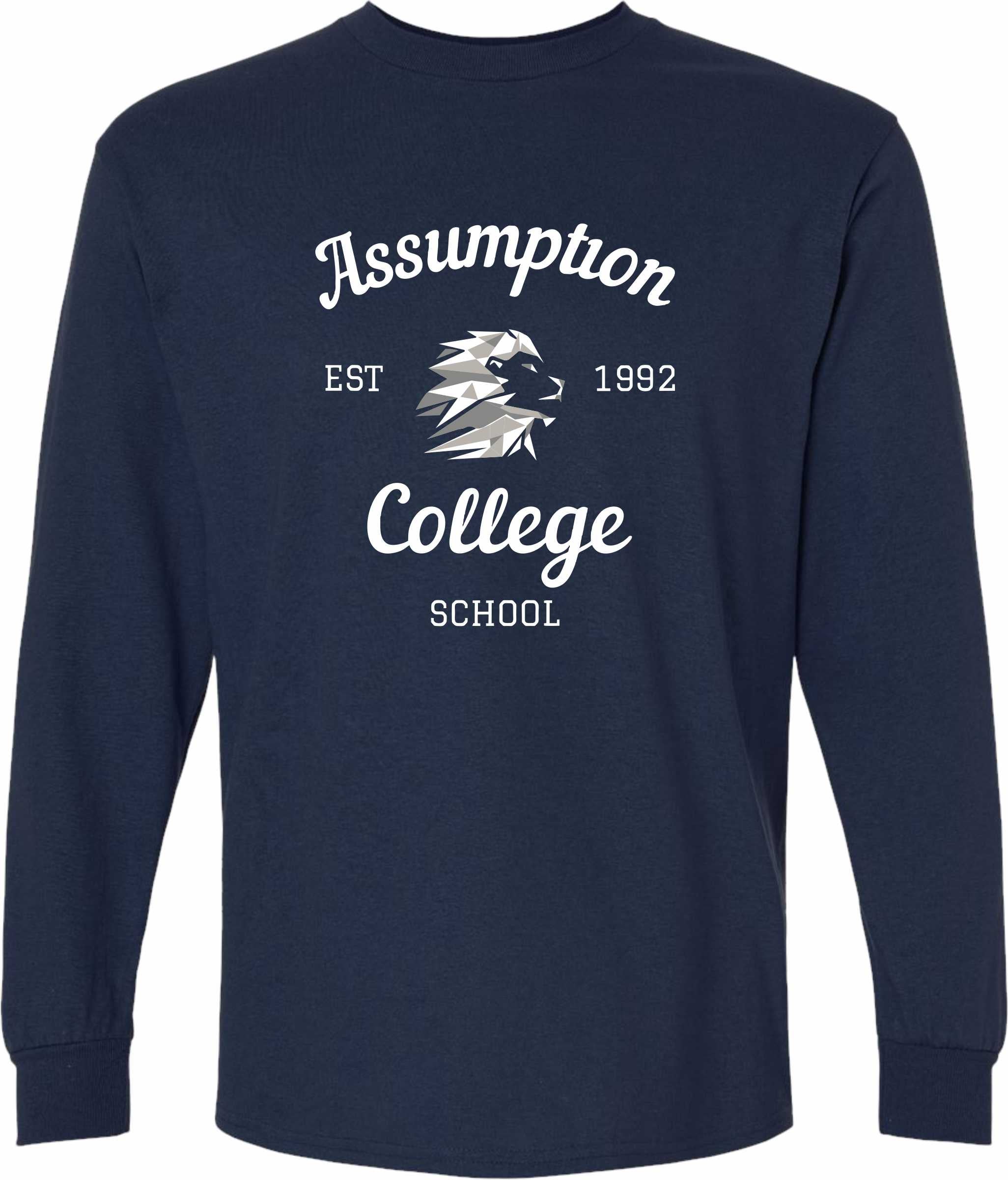 Assumption College Ultra Cotton Long Sleeve Shirt