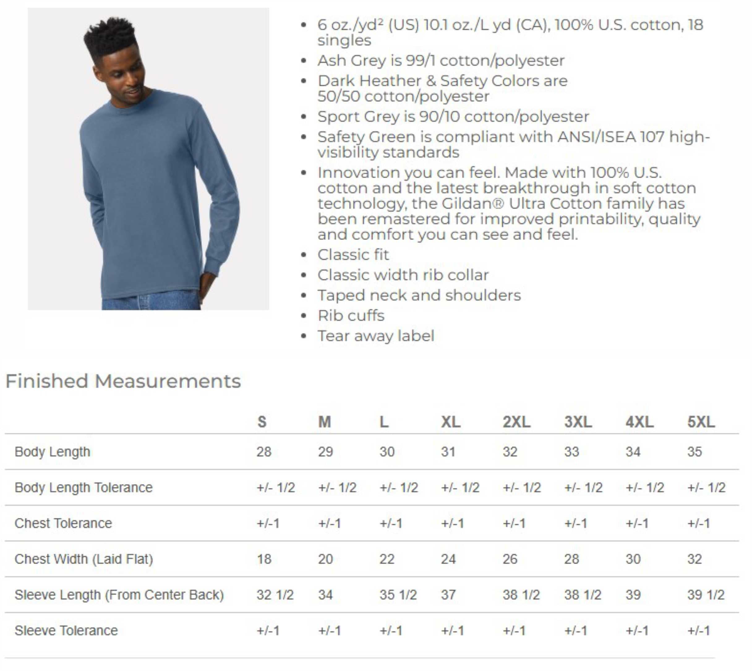 Assumption College Ultra Cotton Long Sleeve Shirt