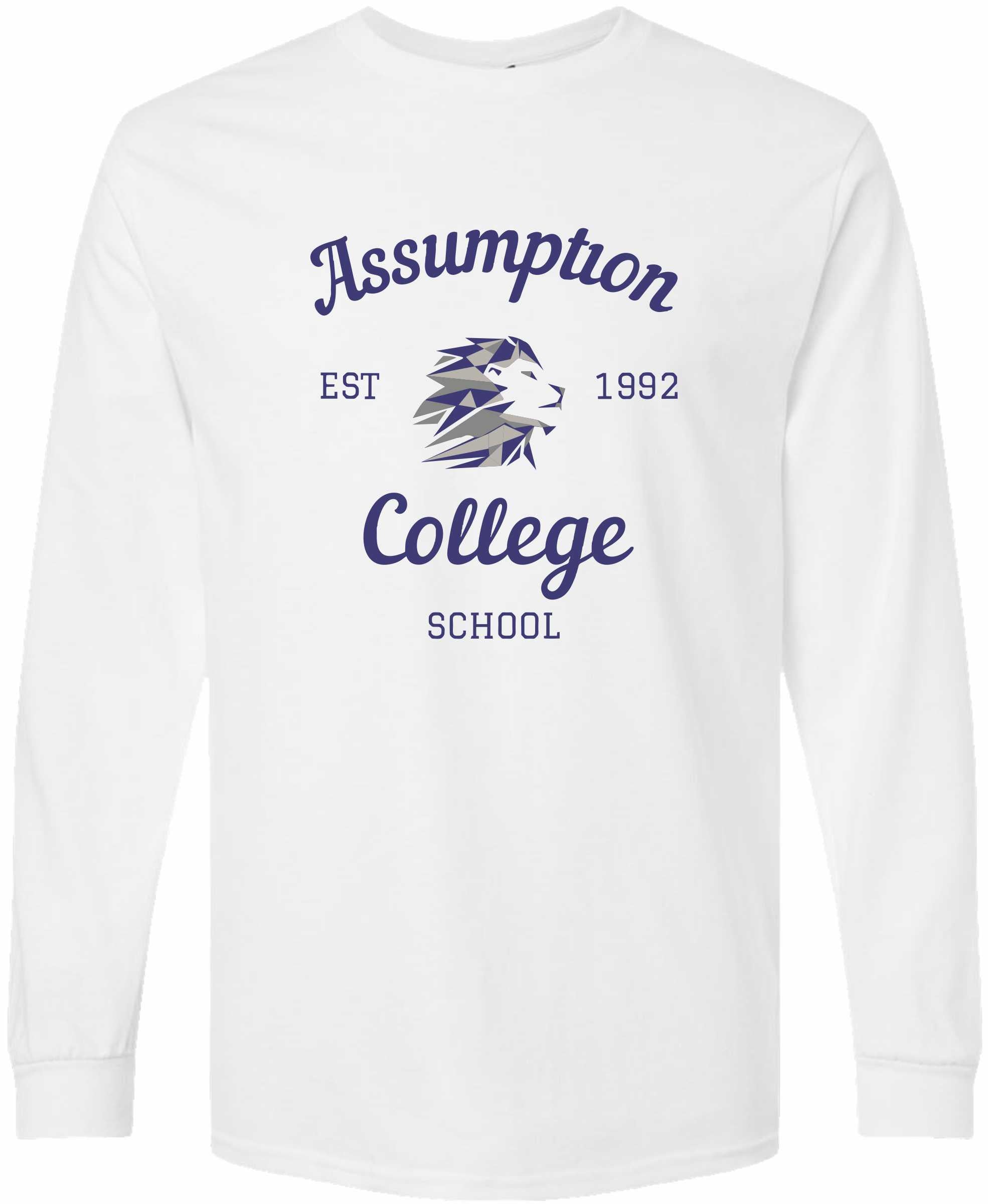 Assumption College Ultra Cotton Long Sleeve Shirt