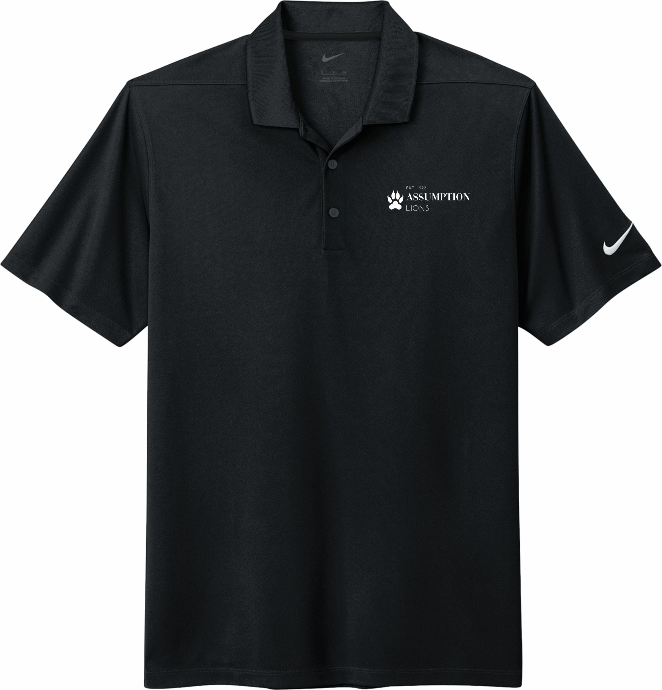 Assumption College Nike Mens Dri-Fit Micro Pique 2.0 Polo