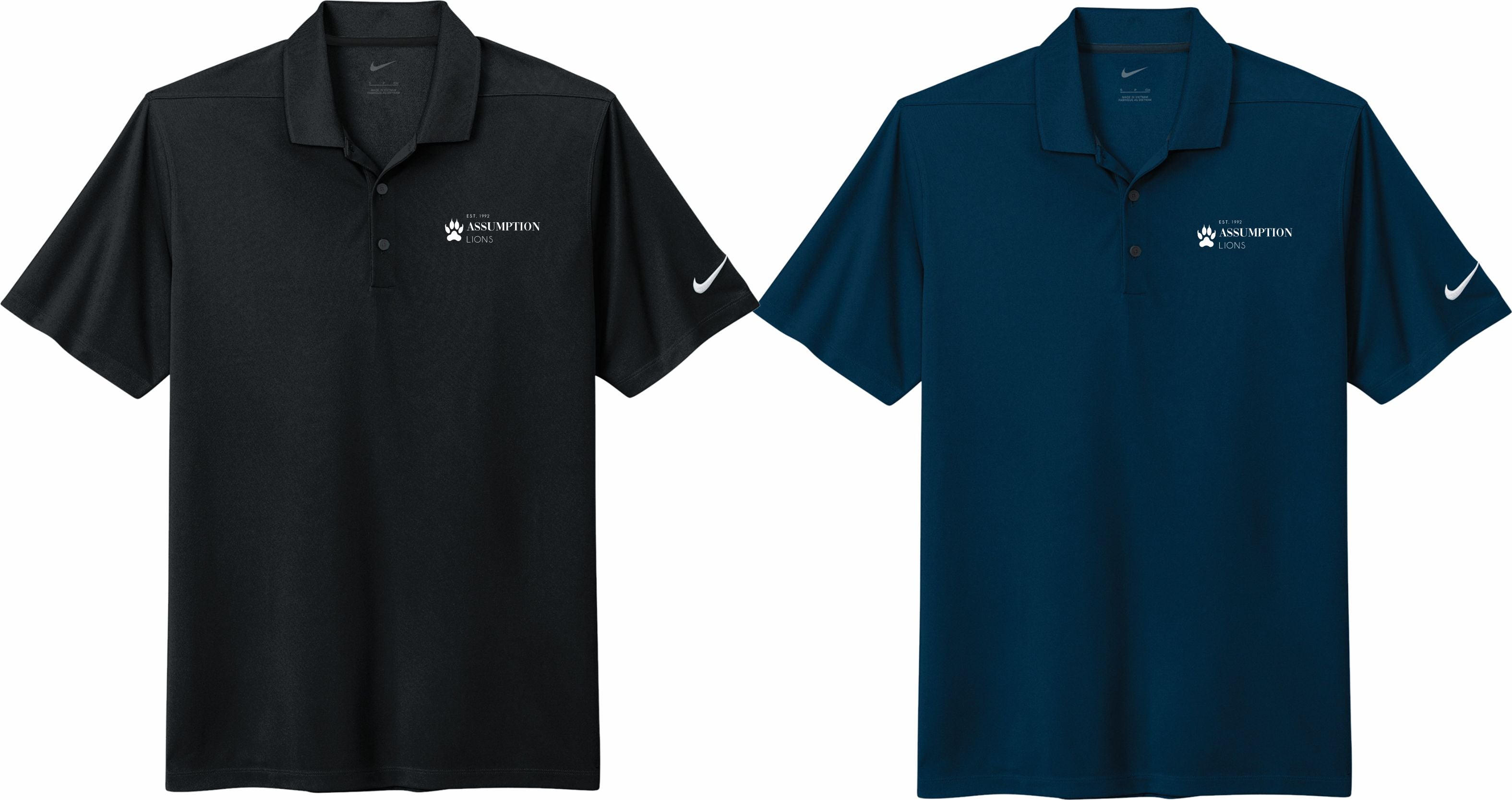 Assumption College Nike Mens Dri-Fit Micro Pique 2.0 Polo