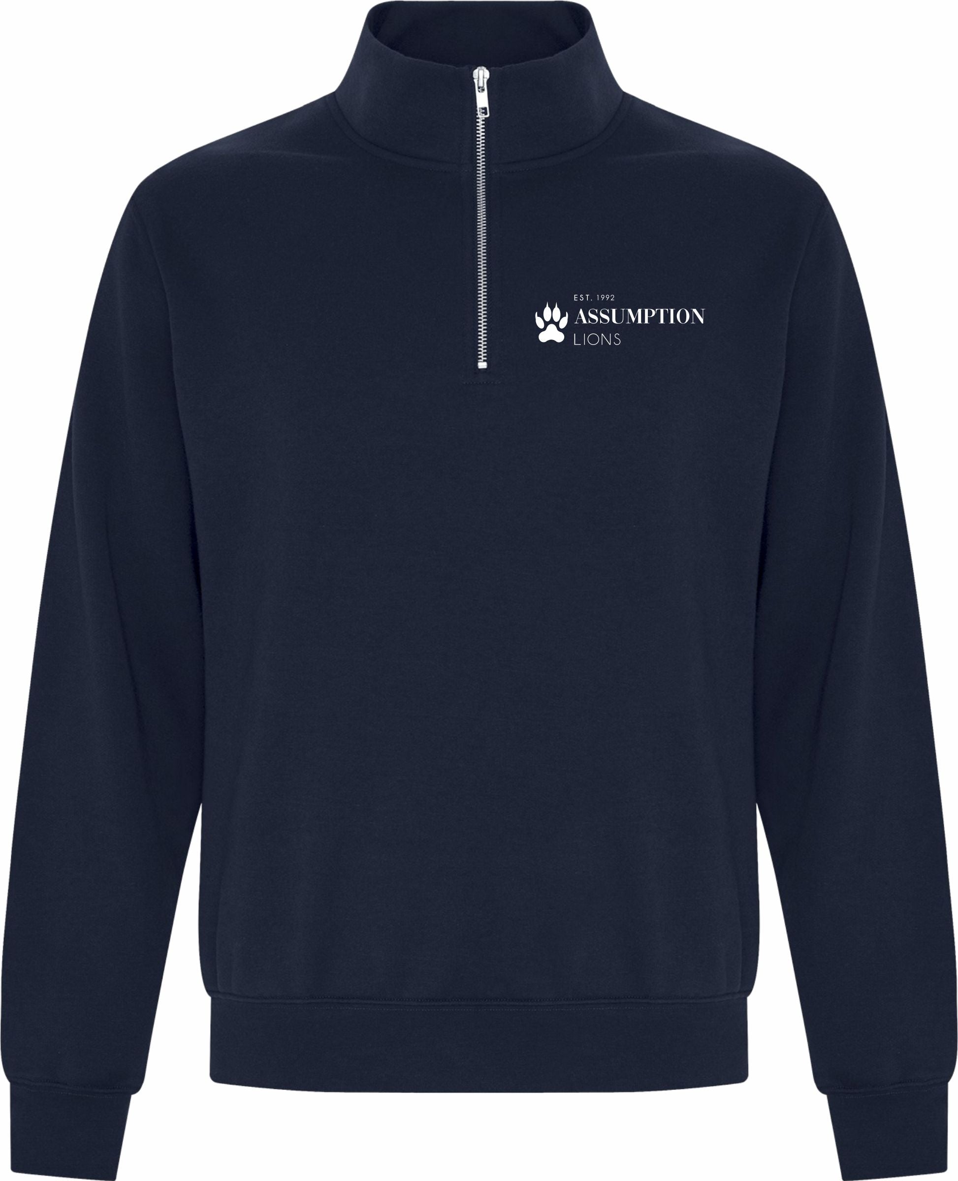 Assumption College Quarter Zip Fleece Sweatshirt