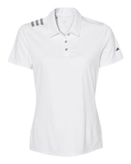 Adidas Women's 3-Stripes Shoulder Polo