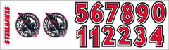 Dofasco Steelhawks Helmet Stickers