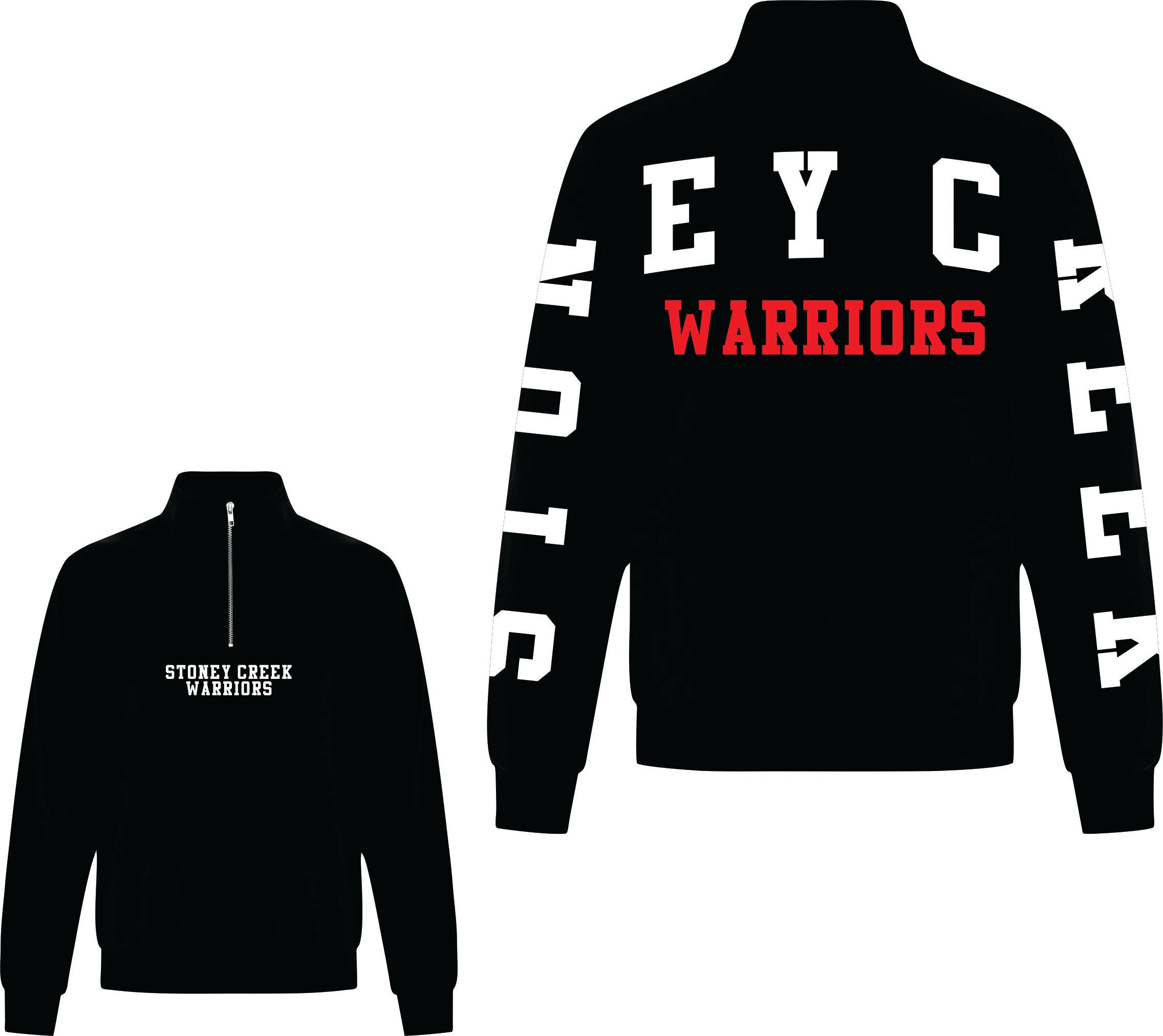 Stoney Creek Warriors Parent Quarter-Zip Pullover