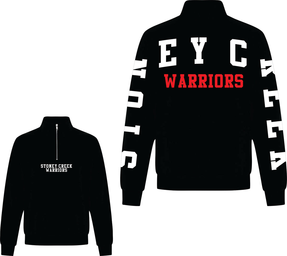 Stoney Creek Warriors Parent Quarter-Zip Pullover