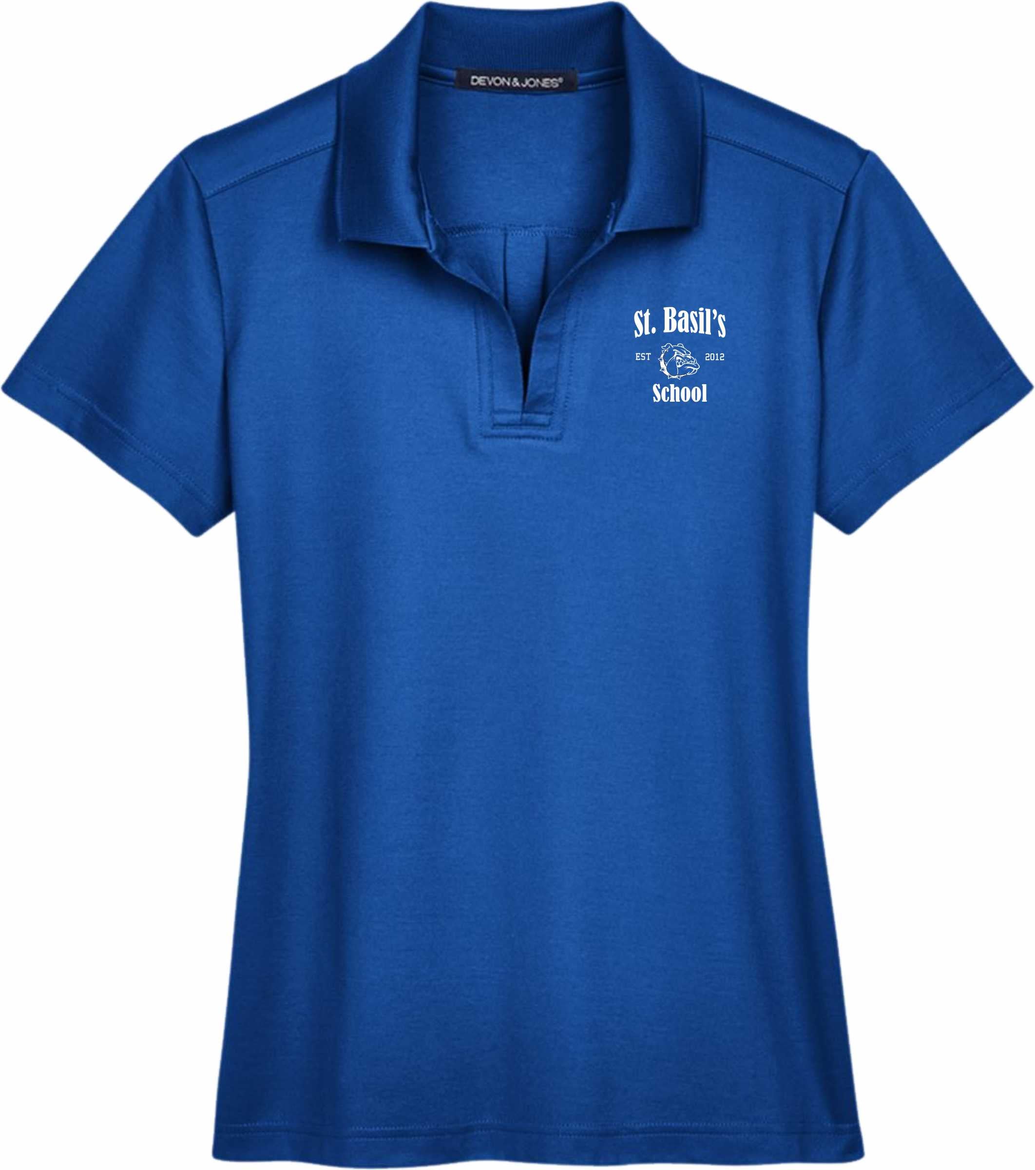 St Basil School Performance Plaited Ladies Polo