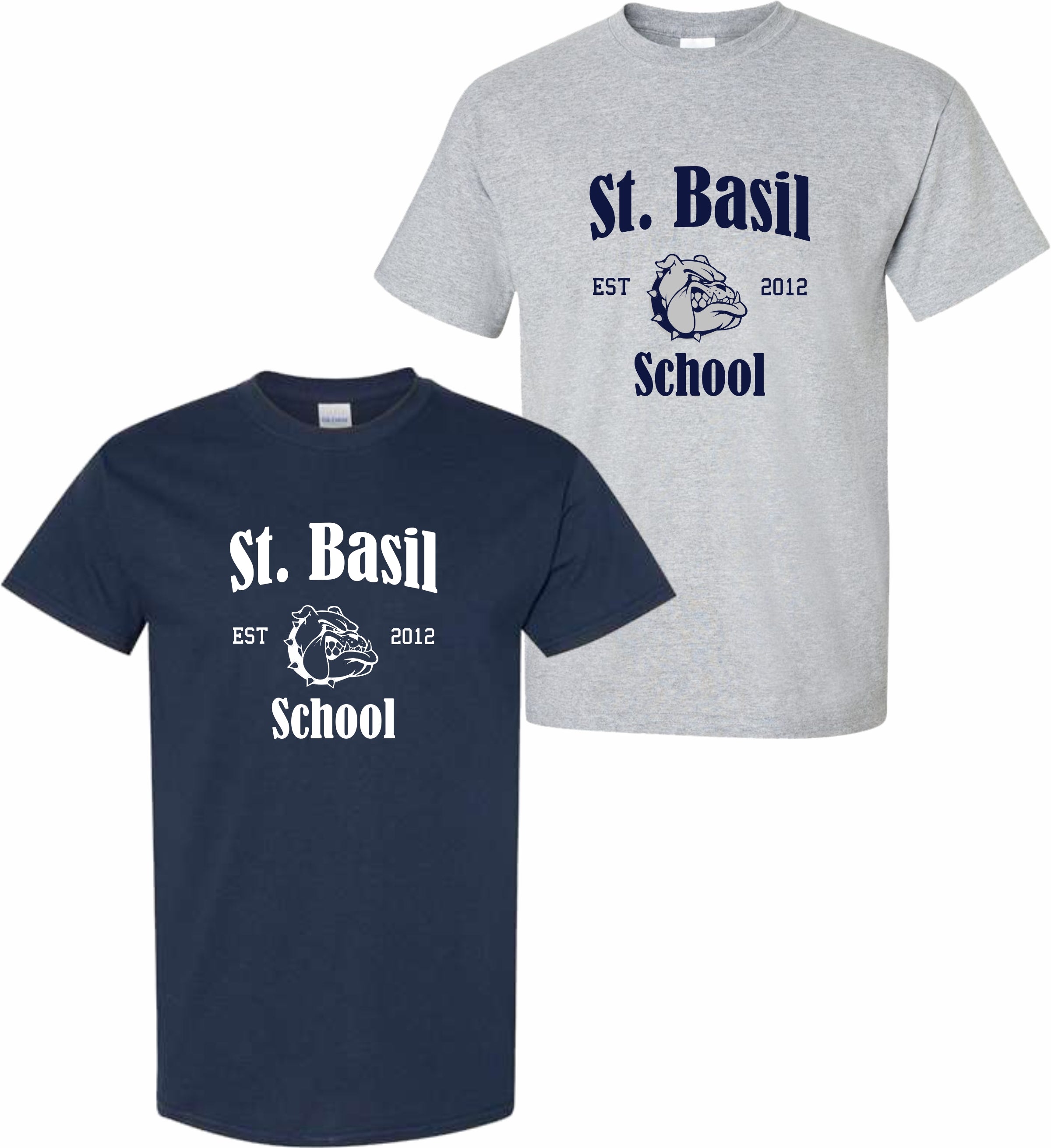 St Basil School Ultra Cotton Short Sleeve T-Shirt