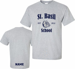 St Basil School Ultra Cotton Short Sleeve T-Shirt