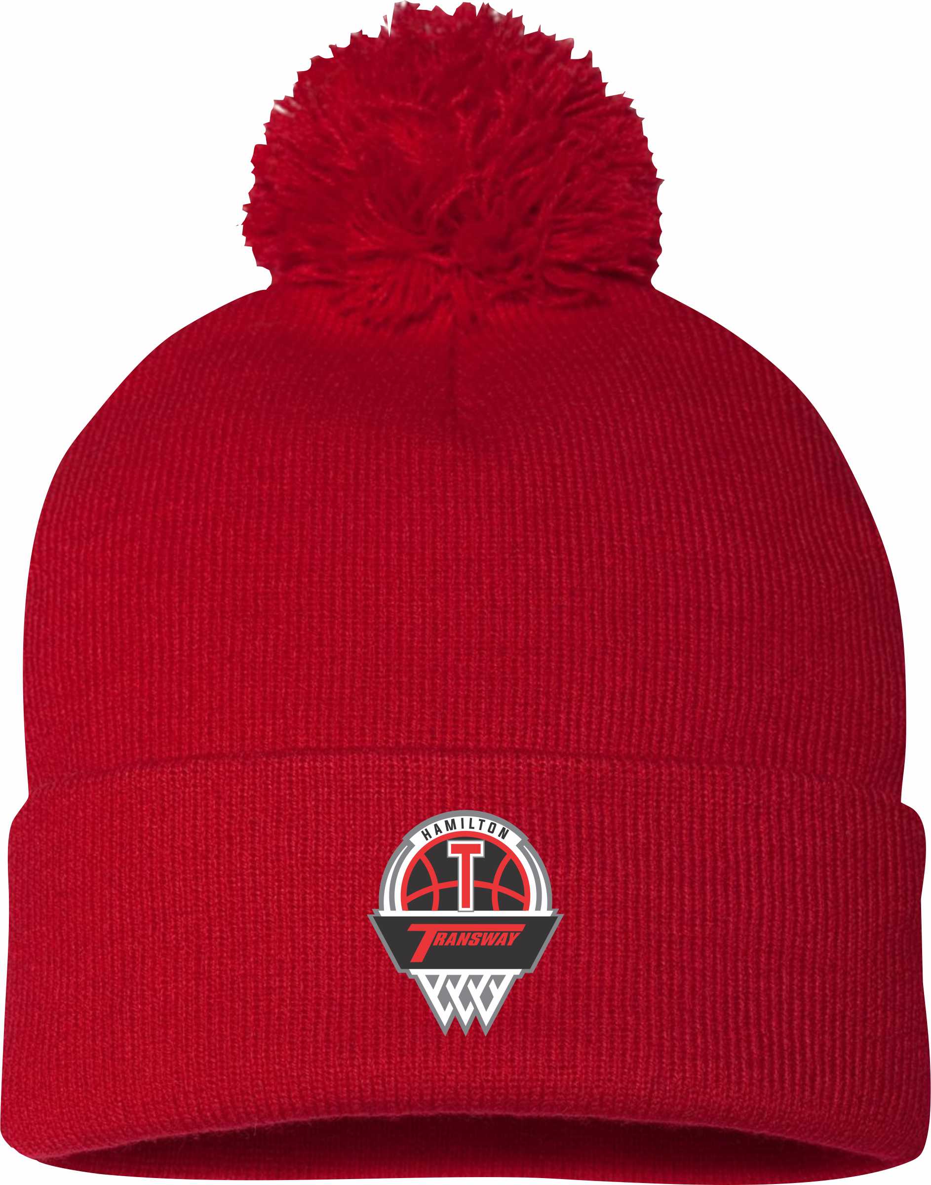 Sportsman 12" Pom-Pom Cuffed Beanie