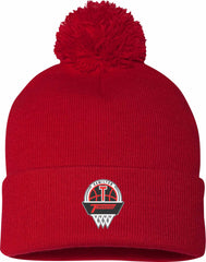Sportsman 12" Pom-Pom Cuffed Beanie
