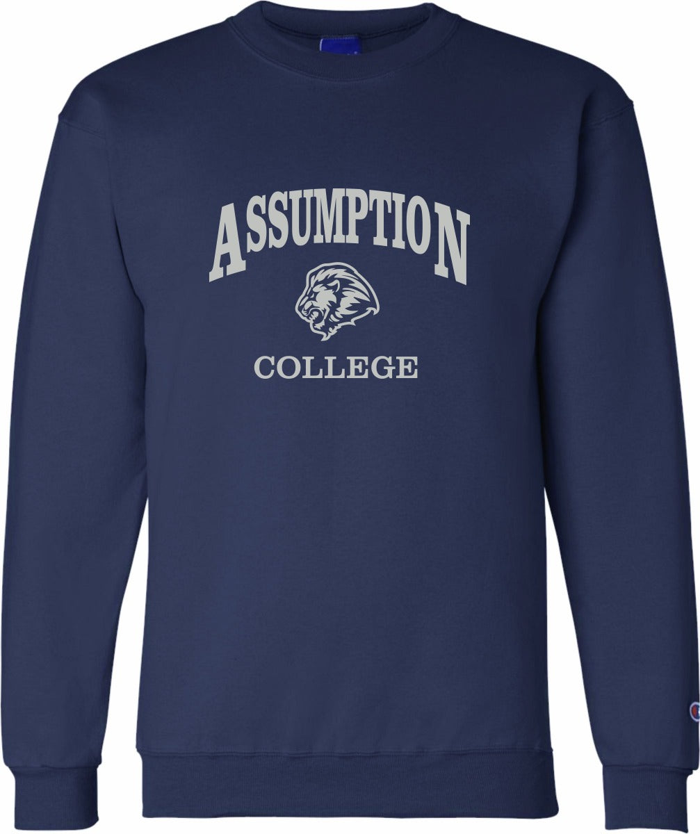 Assumption College Varsity Champion Powerblend Crewneck Sweatshirt