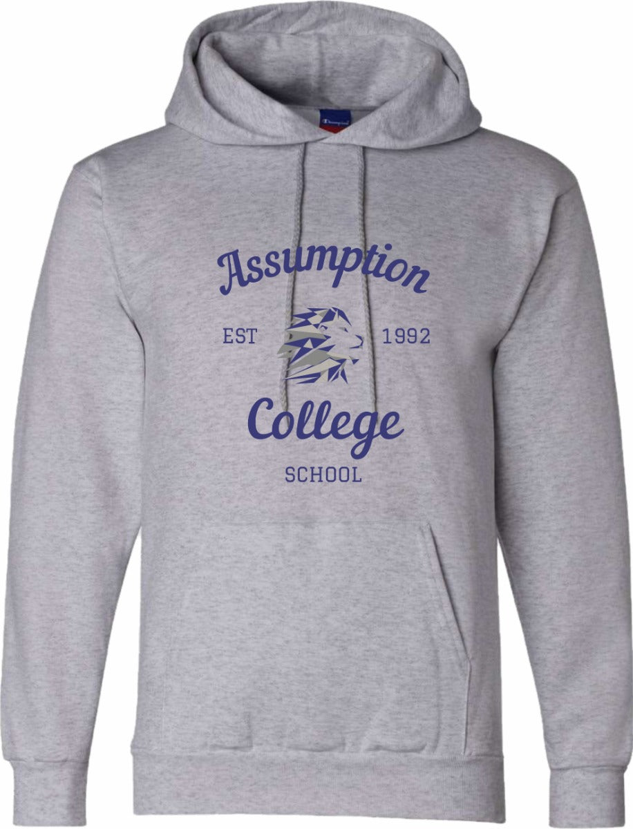 Assumption College Champion Hooded Sweatshirt