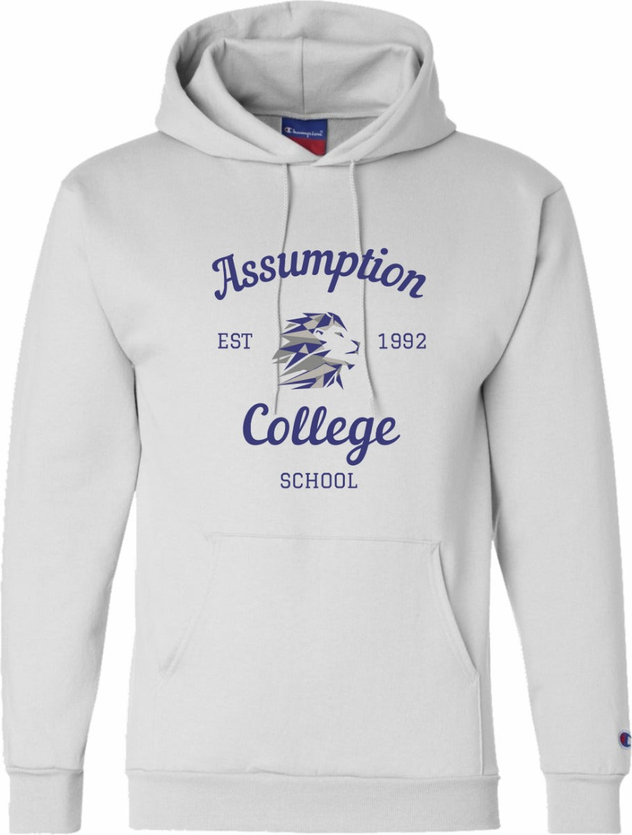 Assumption College Champion Hooded Sweatshirt