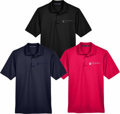 Assumption College Devon & Jones CrownLux Performance Mens Plaited Polo