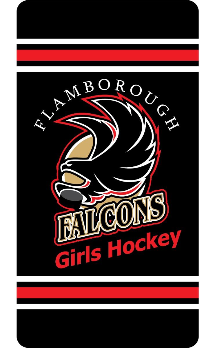 Flamborough Falcons Sublimated Flannel Fleece Micro Mink Throw