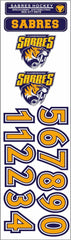 Flamborough Sabres Helmet Stickers