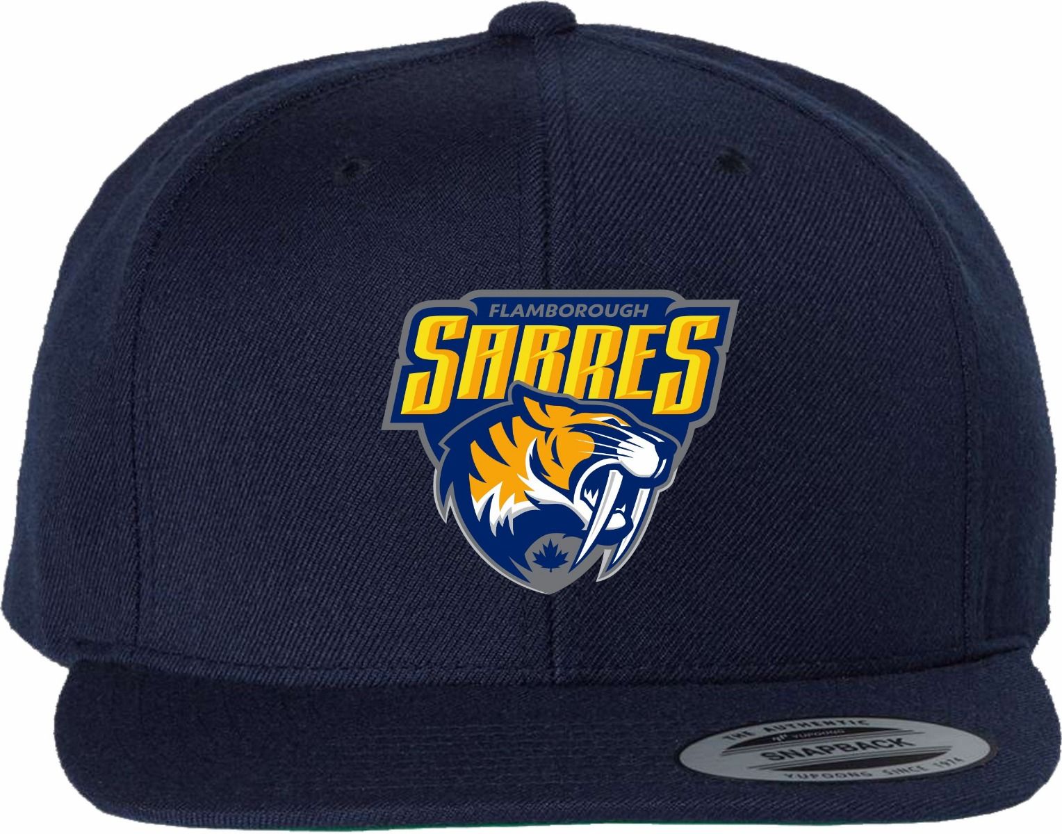Flamborough Sabres Yupoong Flat Brim Cap