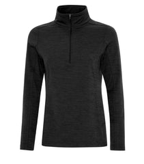 ATC - Dynamic Heather Fleece 1/2 Zip Ladies Sweatshirt L2022