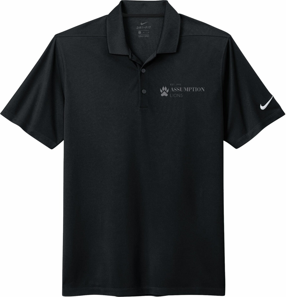Assumption College Nike Mens Dri-Fit Micro Pique 2.0 Polo