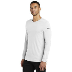 NIKE® Dri-Fit Cotton/Poly Long Sleeve Tee