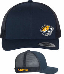 Flamborough Sabres YP Classics Six-Panel Retro Trucker Cap Full Colour Logo Side