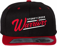 Stoney Creek Warriors Flextfit Flat Bill Black/Red Cap 2026