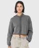 Bella + Canvas Ladies Crop Fleece Hoodie Sweatshirt
